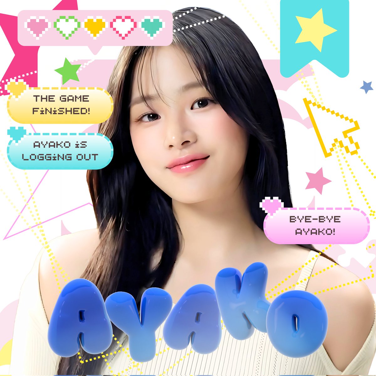 hvenlyblue's tweet image. 𝗔 𝗚𝗔𝗠𝗘 𝗖𝗥𝗔𝗙𝗧𝗘𝗥

⬛⬛⬛⬛⬛

i, Ayako, being behind the touch of this abundant puzzle, the moving path with mesmerizing forces in a great mind: successed, so, this is the ending of crafting puzzle to make the game page even better! 🧩🕳️꒱