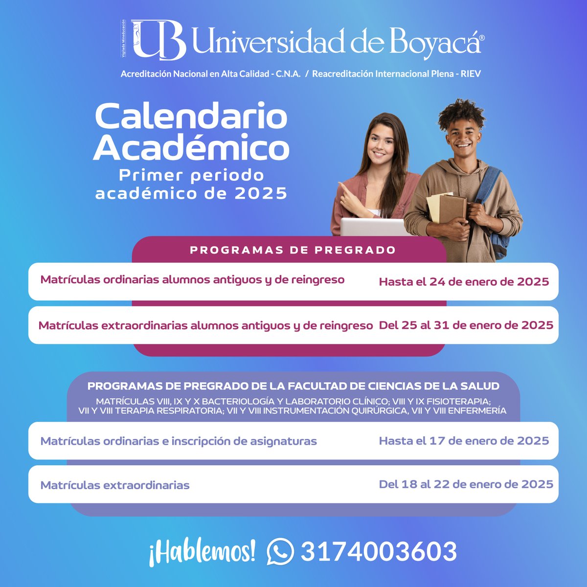 Universidad de Boyacá tweet media