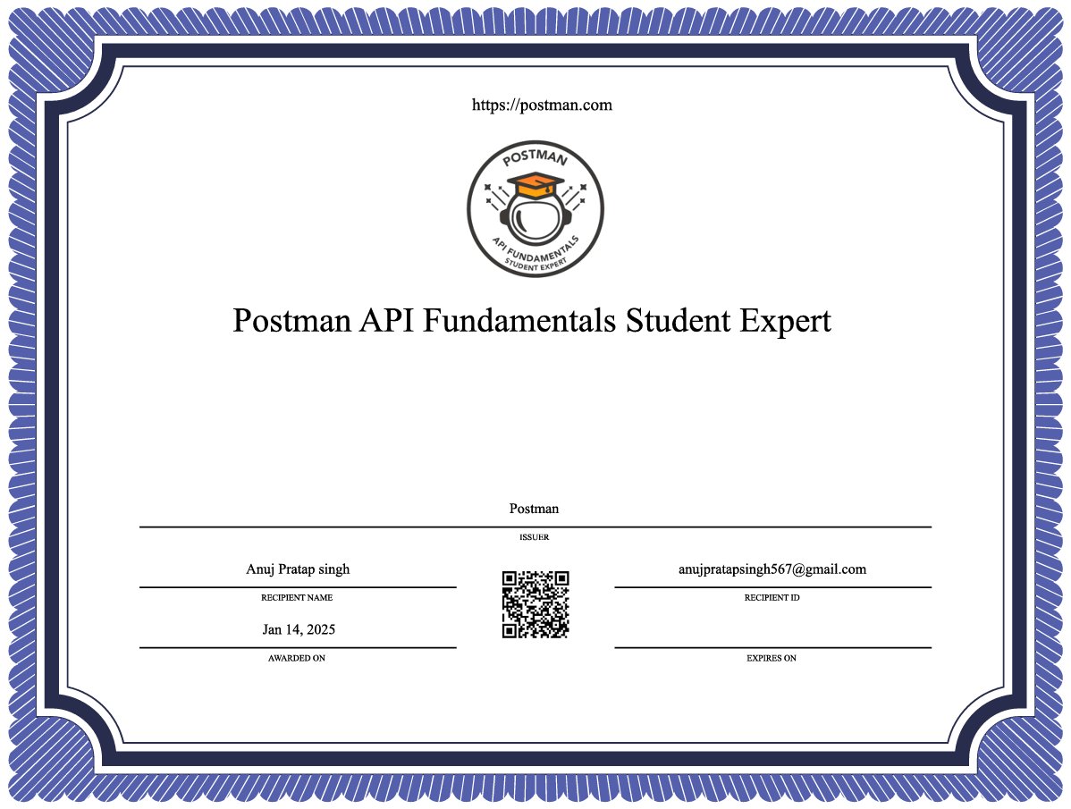 iam_anuj_pratap's tweet image. Learning about APIs with @ialimustufa at @letsupgrade_in
Here’s what I learned:
📌 Basics of APIs and their real-world applications.
📌 Using Postman for API requests, testing, and automation.
📌 Hands-on practice with complex API scenarios.
@getpostman #PostmanStudent