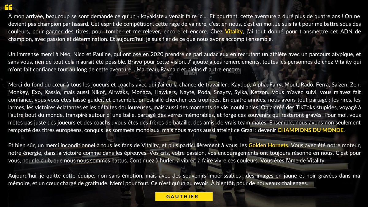 Gauthier Klauss - OLY tweet media