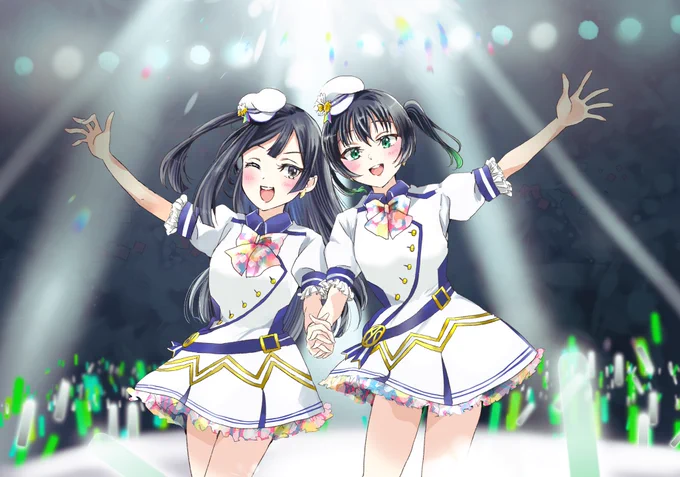 ゆうせつを描きました!skebご依頼ありがとうございました 