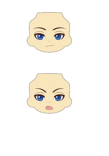 ねんどろいどフェイスメーカーの今の顔が終売になるから、駆け込みでフェルナーぽい顔を作ったどーるまで作るかは不明 