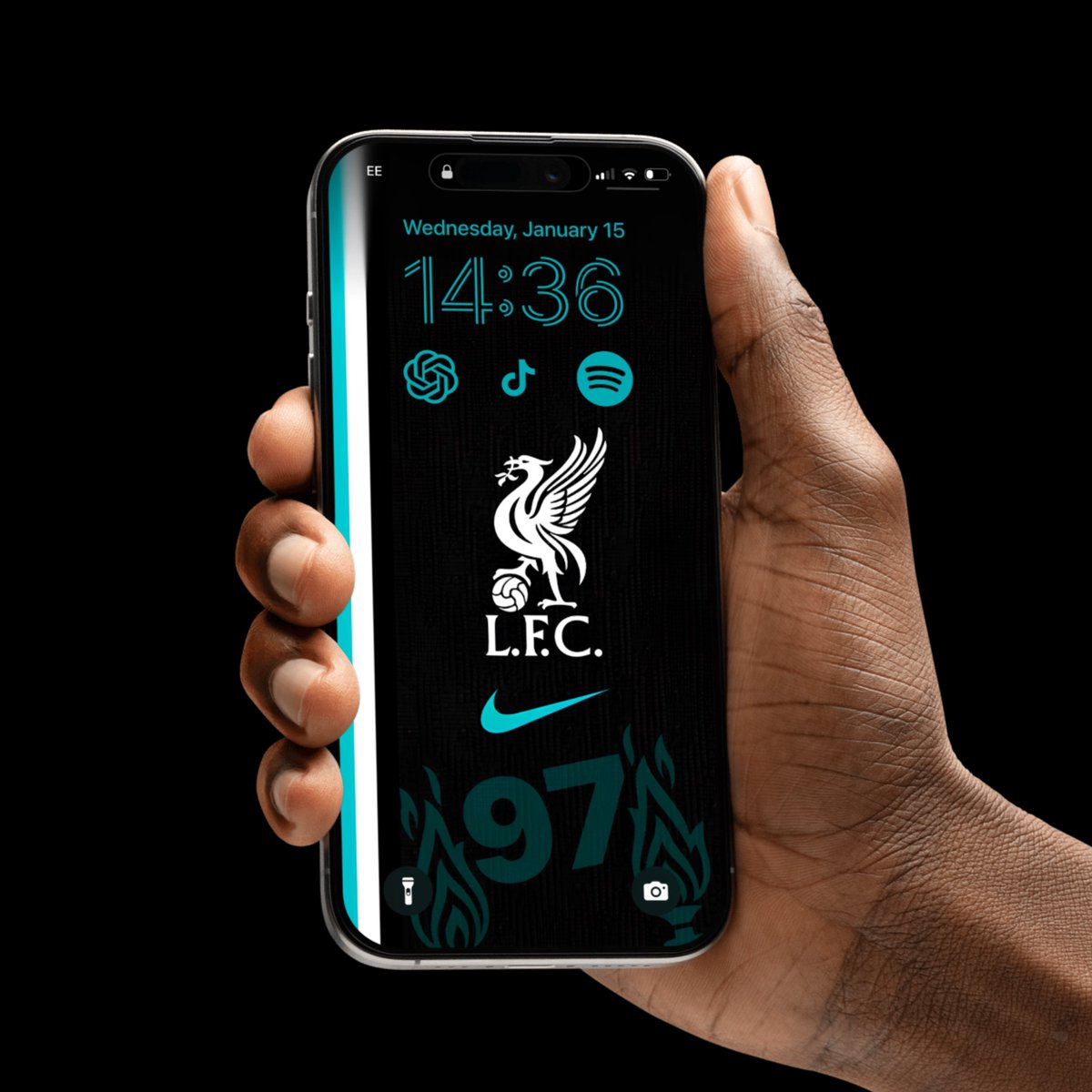 New Liverpool Wallpaper in 4K inspired by this years away kit 📲🆕 Who's  next? 🤔, image size:1200x1200
