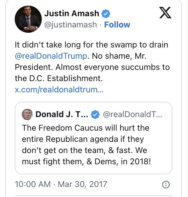 LisaFla8's tweet photo. @reeseonable @GOP Never Forget 🚩 RINO Trump 2.0 is the same as the last #Fraud45 all fiscally conservative reps must go! https://t.co/f44WTdZsZy