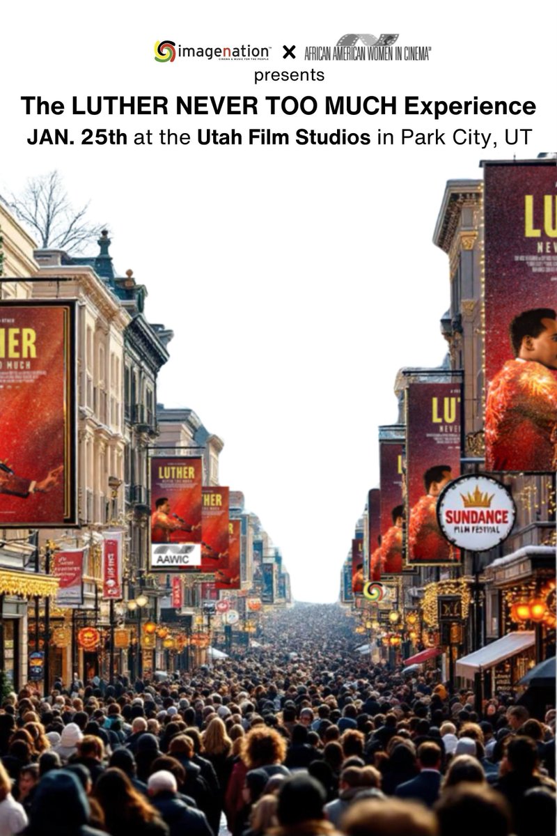 ImageNationUS (@imagenationus) on Twitter photo Join ImageNation at Sundance for the Luther Never too Much experience. 
The ImageNation LUTHER NEVER TOO MUCH Experience buff.ly/4jgY9DE Join ImageNation at Sundance for the Luther Never too Much experience. 
The ImageNation LUTHER NEVER TOO MUCH Experience buff.ly/4jgY9DE