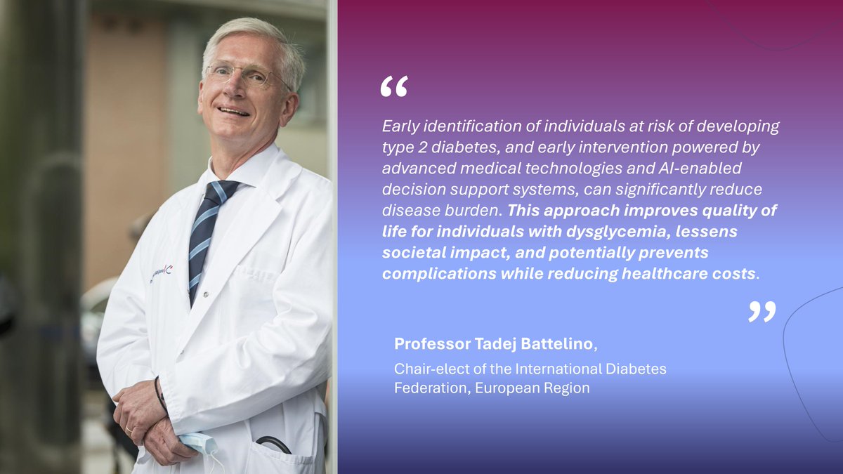 👏 Exciting insights from our recent webinar on diabetes care! Experts agree that medical technologies can reduce the burden of diabetes in Europe.

🎥 Missed it? Go on our website to rewatch the webinar ➡️ bit.ly/3CZSDBS