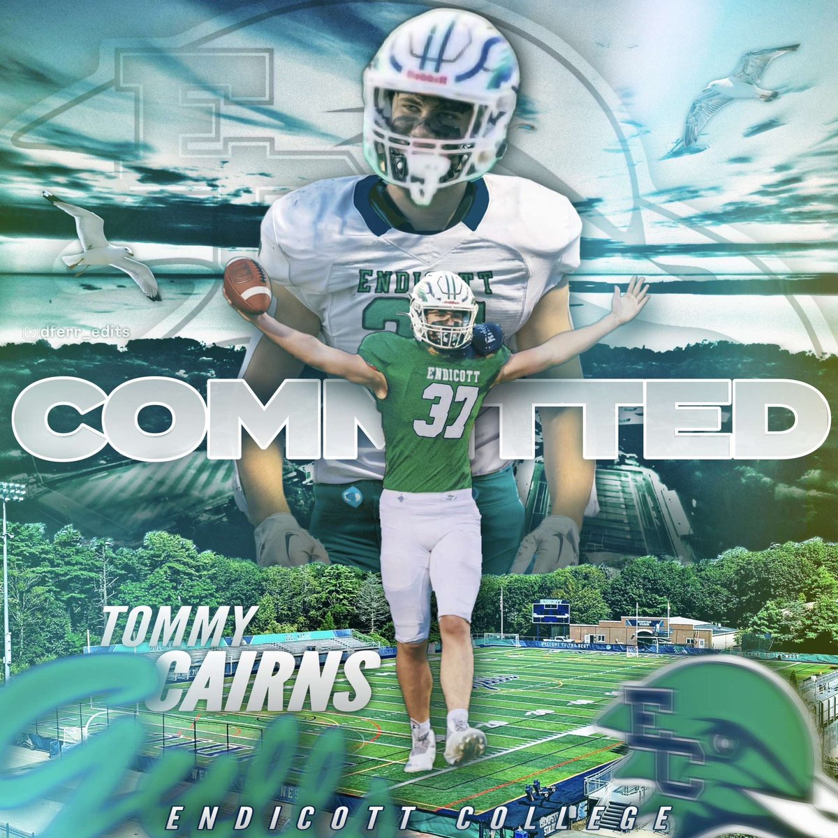 Tommy Cairns (@tommycairns37) on Twitter photo I’m excited to announce my commitment to continue my academic and athletic career at Endicott College. I’d like to thank everyone who made this possible especially my family, friends and coaches! <a href="/EndicottFB/">Endicott College Football</a> <a href="/FeehanFootball/">Feehan_Football</a> I’m excited to announce my commitment to continue my academic and athletic career at Endicott College. I’d like to thank everyone who made this possible especially my family, friends and coaches! <a href="/EndicottFB/">Endicott College Football</a> <a href="/FeehanFootball/">Feehan_Football</a>