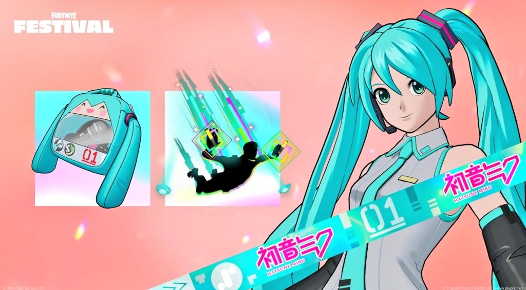 Yt_A1pHA_n1's tweet photo. 🗣 ANOTHER CHANCE 🙂
X1 Winner Hatsune Miku Skin 🎶
Ends in 2 days ⏰️ 
Follow @Yt_A1pHA_n1 &amp; @ged945 🔔 
Like 🧡 + Retweet ♻️ 

Good luck ‼️
#HatsuneMiku x #Fortnite https://t.co/zcvLvum69j