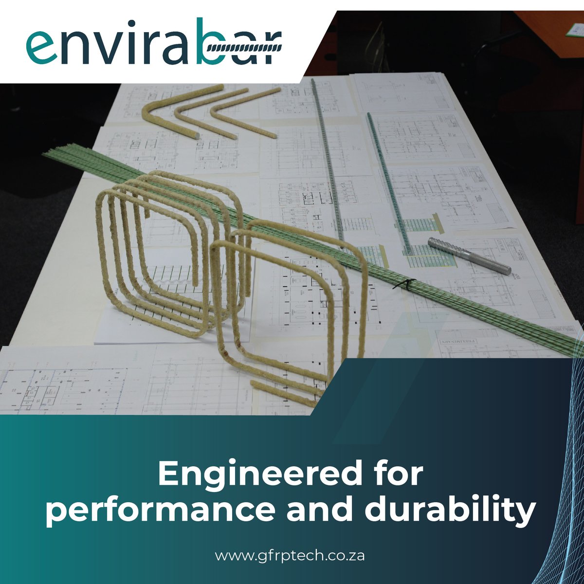 Gfrp_Tech's tweet photo. EnviraBar is engineered for performance and durability, offering an impressive tensile strength of up to 1500 MPa. Its 75% lighter weight compared to traditional steel rebar not only simplifies handling but also reduces transportation costs. With zero corrosion and electromagnetic neutrality, EnviraBar ensures longevity in demanding environments, making it the ideal choice for infrastructure projects that require reliable and efficient reinforcement. 

Discover the future of construction with EnviraBar: https://t.co/61yIhTuUWQ 

#GFRP
#FRP 
#GFRPTech
#EnviraBar
#EnviraMesh
#Reinforcement 
#StructuralReinforcement 
#Construction
