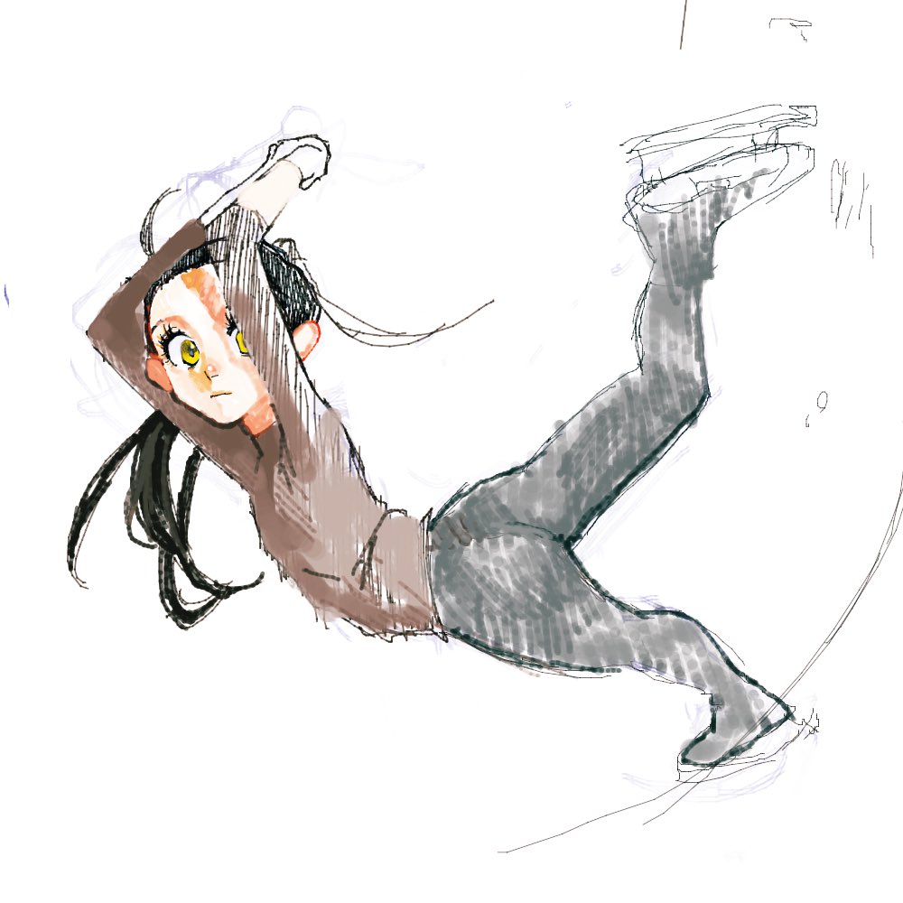 「よみはじめた 」|むく藷のイラスト