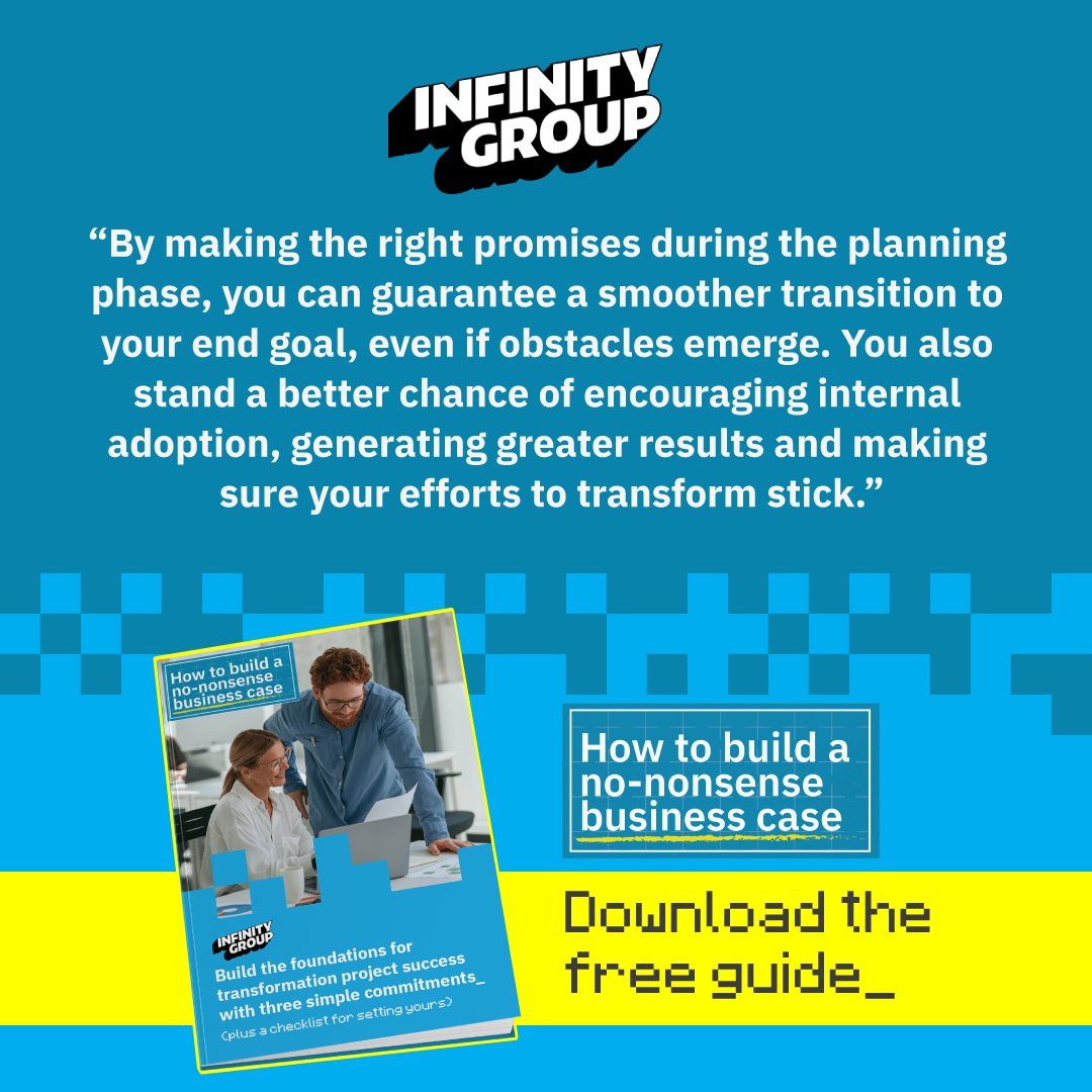 Infinity Group (@infinitygrouptw) on Twitter photo Launching a transformation project doesn't have to be overwhelming. Our new ebook simplifies the process with a clear checklist and actionable advice. Download now and discover the path to project success! 😁 eu1.hubs.ly/H0fTZF50
#digitaltransformation #msftadvocate Launching a transformation project doesn't have to be overwhelming. Our new ebook simplifies the process with a clear checklist and actionable advice. Download now and discover the path to project success! 😁 eu1.hubs.ly/H0fTZF50
#digitaltransformation #msftadvocate