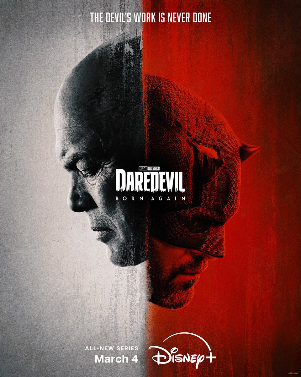 Marvel Television’s all-new series #DaredevilBornAgain premieres March 4 at 6pm PT/9pm ET. Only on <a href="/DisneyPlus/">Disney+</a>.