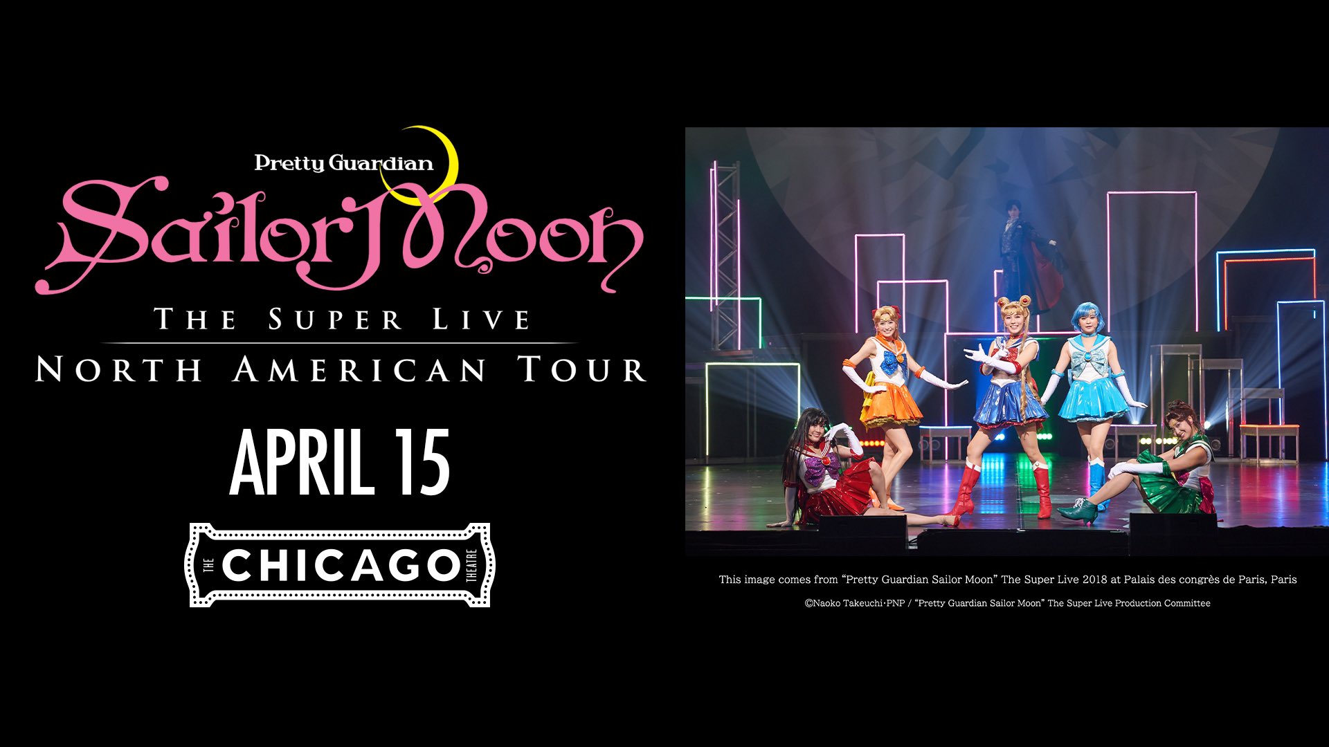 The Chicago Theatre on X: &ldquo;JUST ANNOUNCED: Pretty Guardian Sailor 