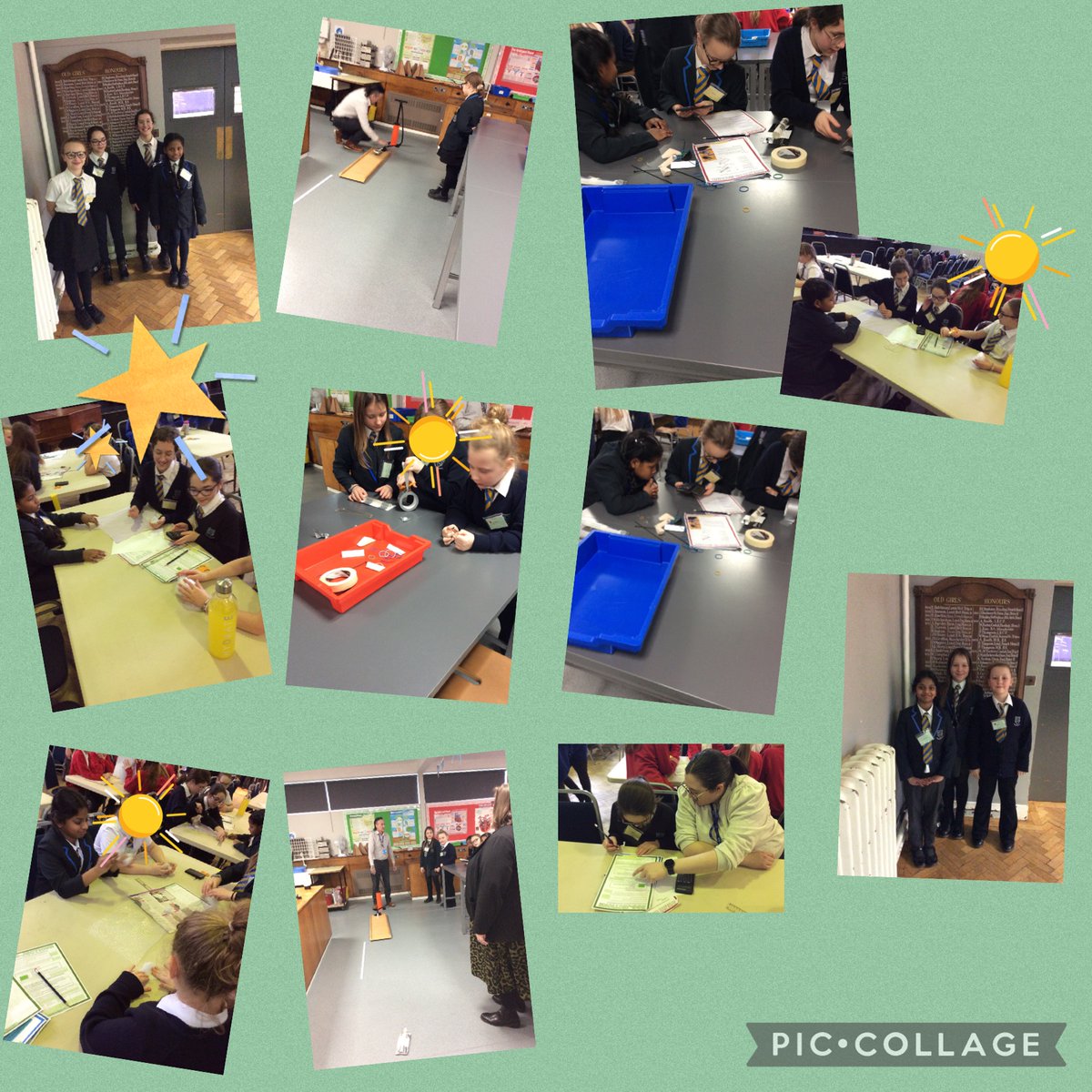bsmyear5's tweet photo. A random selection of girls from year 5 attended Boston High School today to compete in the STEM day challenges, competing against other primary schools in the area. Our children had to complete 3 very exciting challenges.  We are very proud of all of them. https://t.co/vDjeFdAtFi