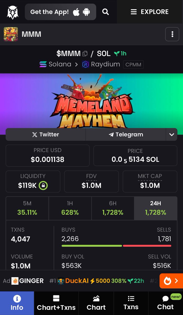 cryptogls's tweet image. $QUID AND $MMM 
both at 1 mil market cap 
Could be worth looking into 🧐