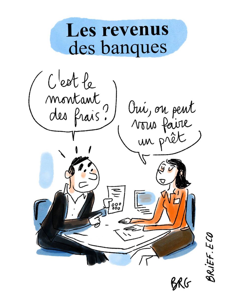 Cette semaine, dans Brief‌.‌eco, l’augmentation des frais bancaires nous a donné envie de nous intéresser aux différentes sources de revenus des banques. Nous nous intéressons aussi à l’augmentation des défaillances d’entreprise en France.

🔗 Abonnés : brief.eco/a/