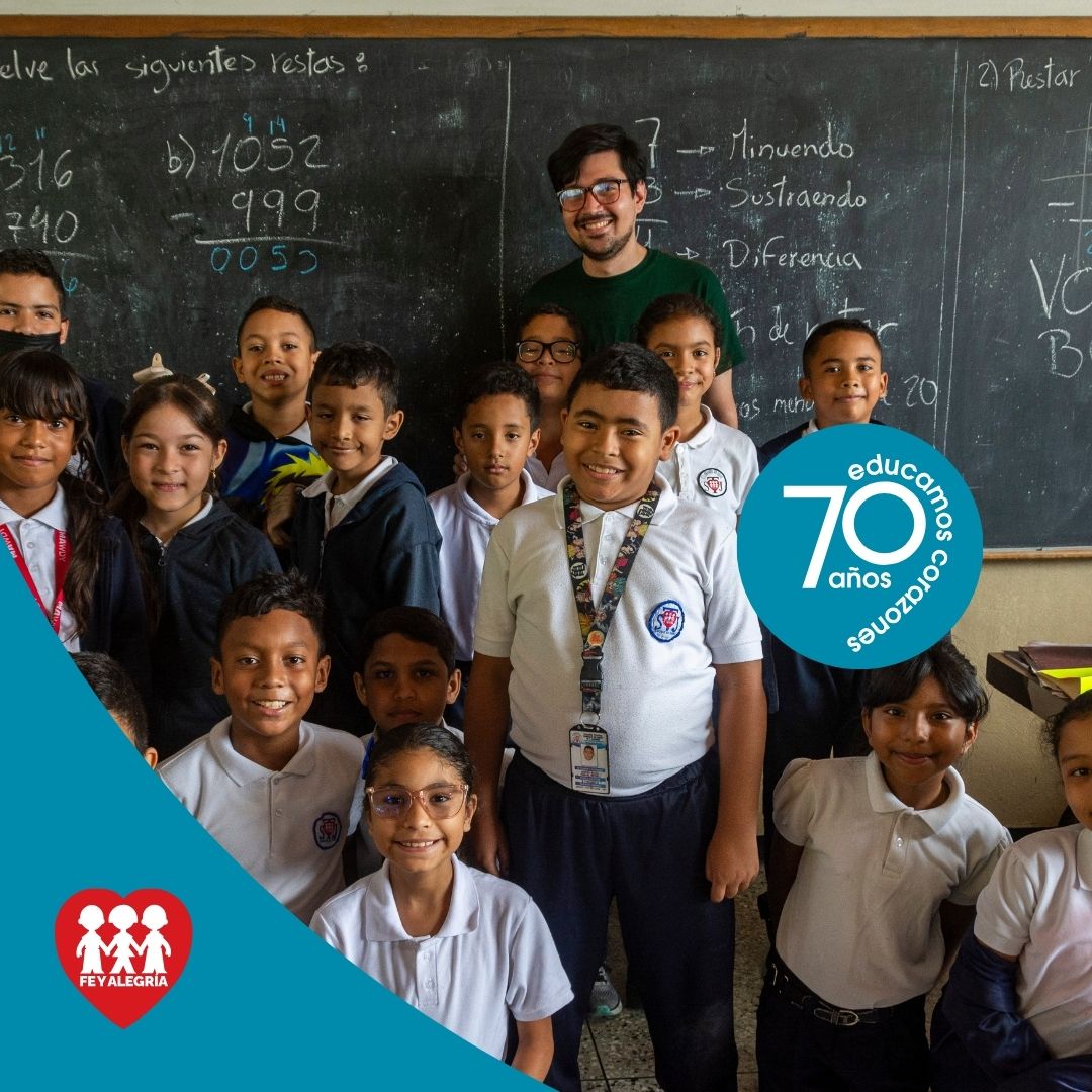 Convencidos de que los sueños son el motor de los cambios más profundos #EducamosCorazones desde hace 70 años en #FeyAlegríaVE. Por eso, animamos a todos los maestros a luchar con determinación por sus sueños y hacerlos realidad juntos. ¡Somos un Movimiento unido y comprometido!