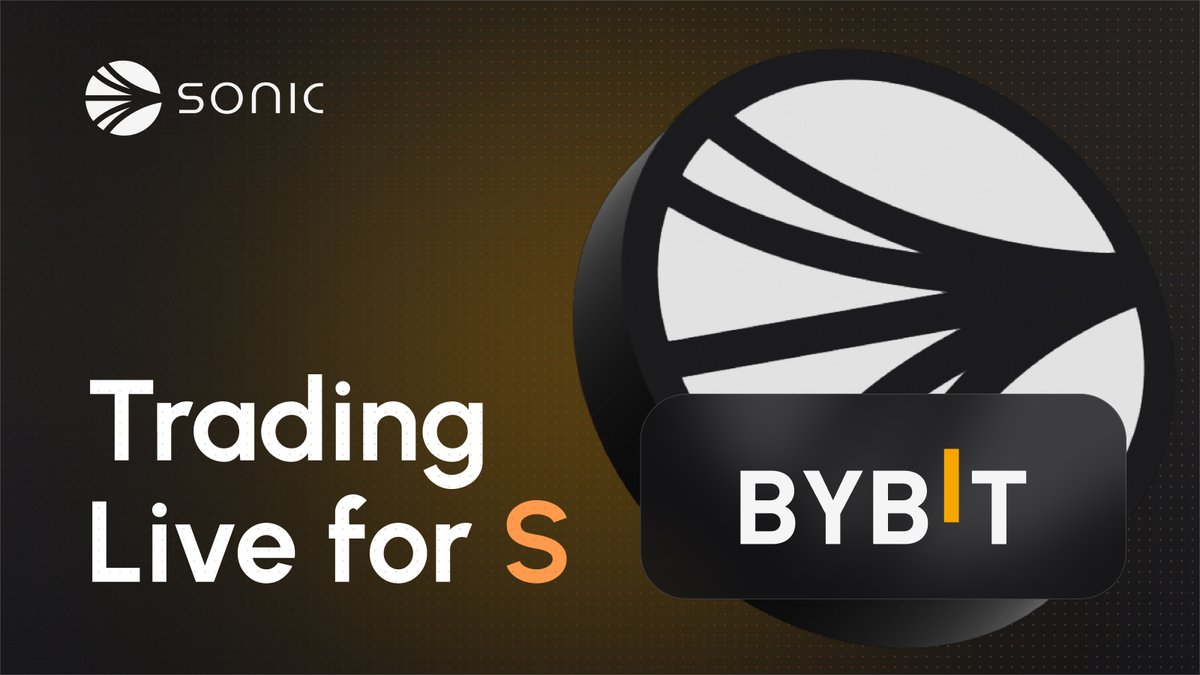 $S is now live for trading on <a href="/Bybit_Official/">Bybit</a>.