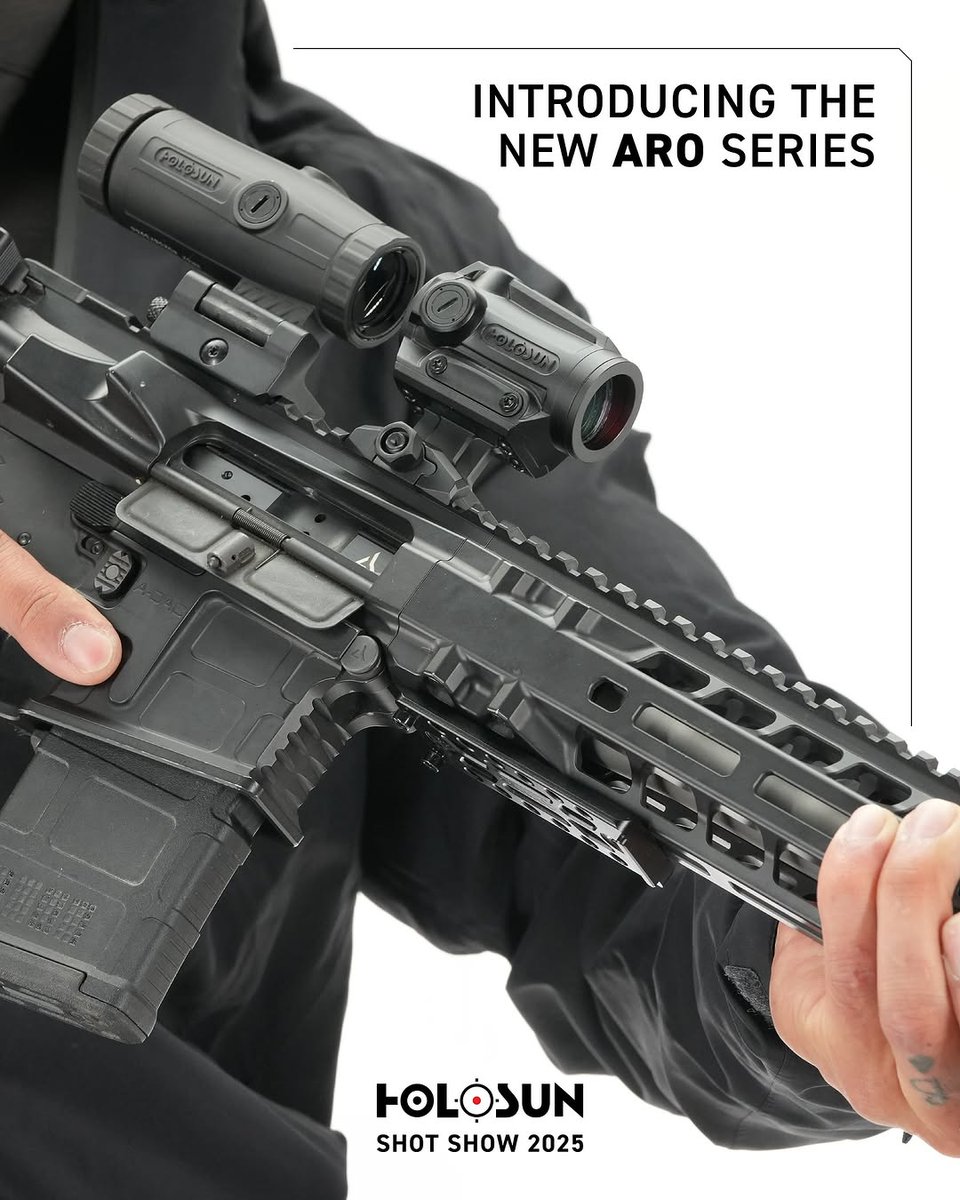 AMNBofficial's tweet image. The Next-Generation of the 403 and 503 optics series.

ARO (Advanced Rifle Optic) is the next generation of our popular 20mm 403 and 503 series optics. 

More: airsoftmilsimnews.com/holosun-introd…

#amnb #holosun #optic #reddot #rifleparts #guns