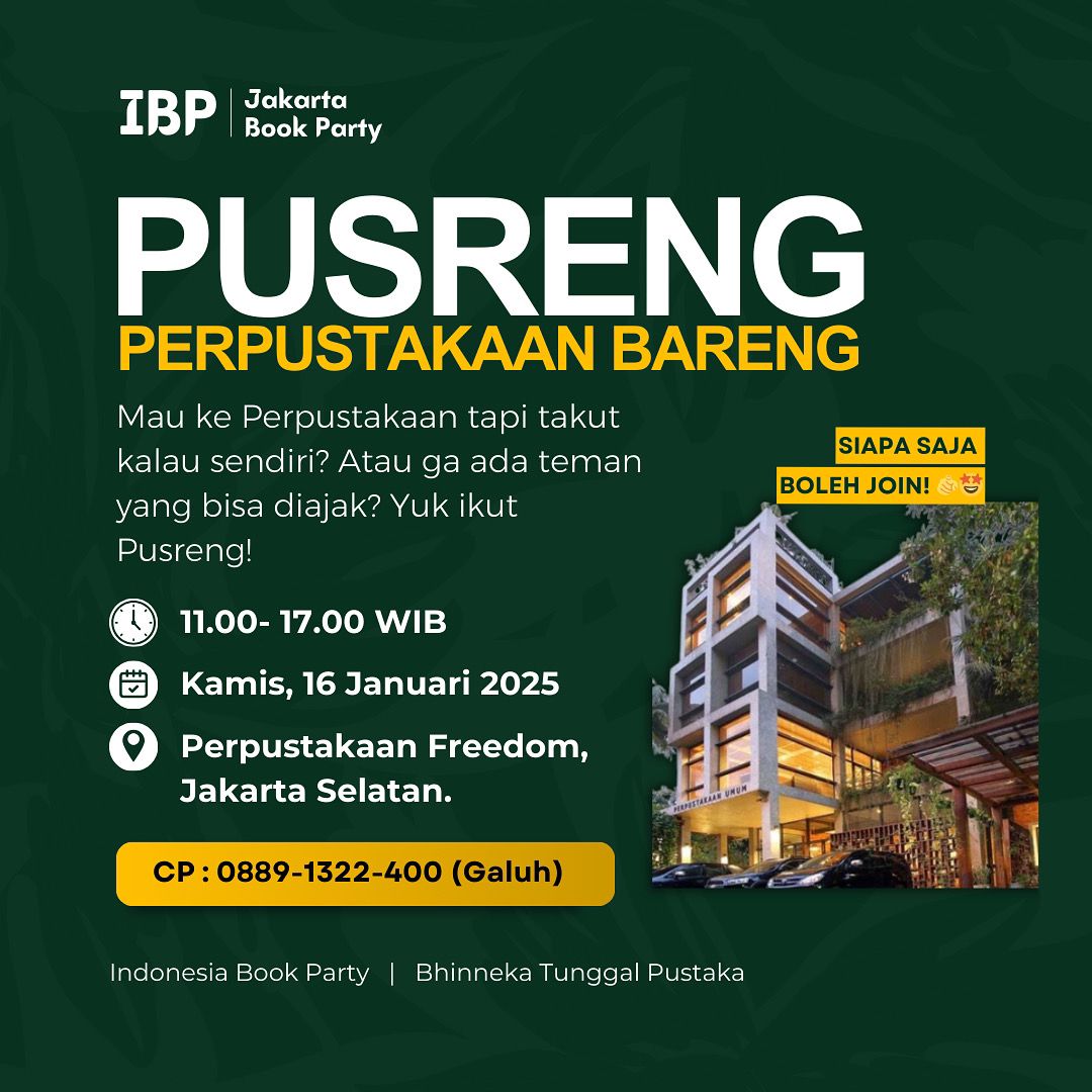 Indonesia Book Party tweet media
