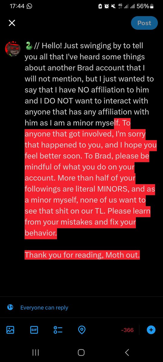 T0X1C_BR3W's tweet photo. 🐍// Hellow! Just dropping by to say this. And yes, this account is still pretty much alive. I'm just working on some things that will be done for this account, but other than that, here's a message from me regarding some.. things. Please don't attack anyone and be respectful! https://t.co/s4gEkhTxF4