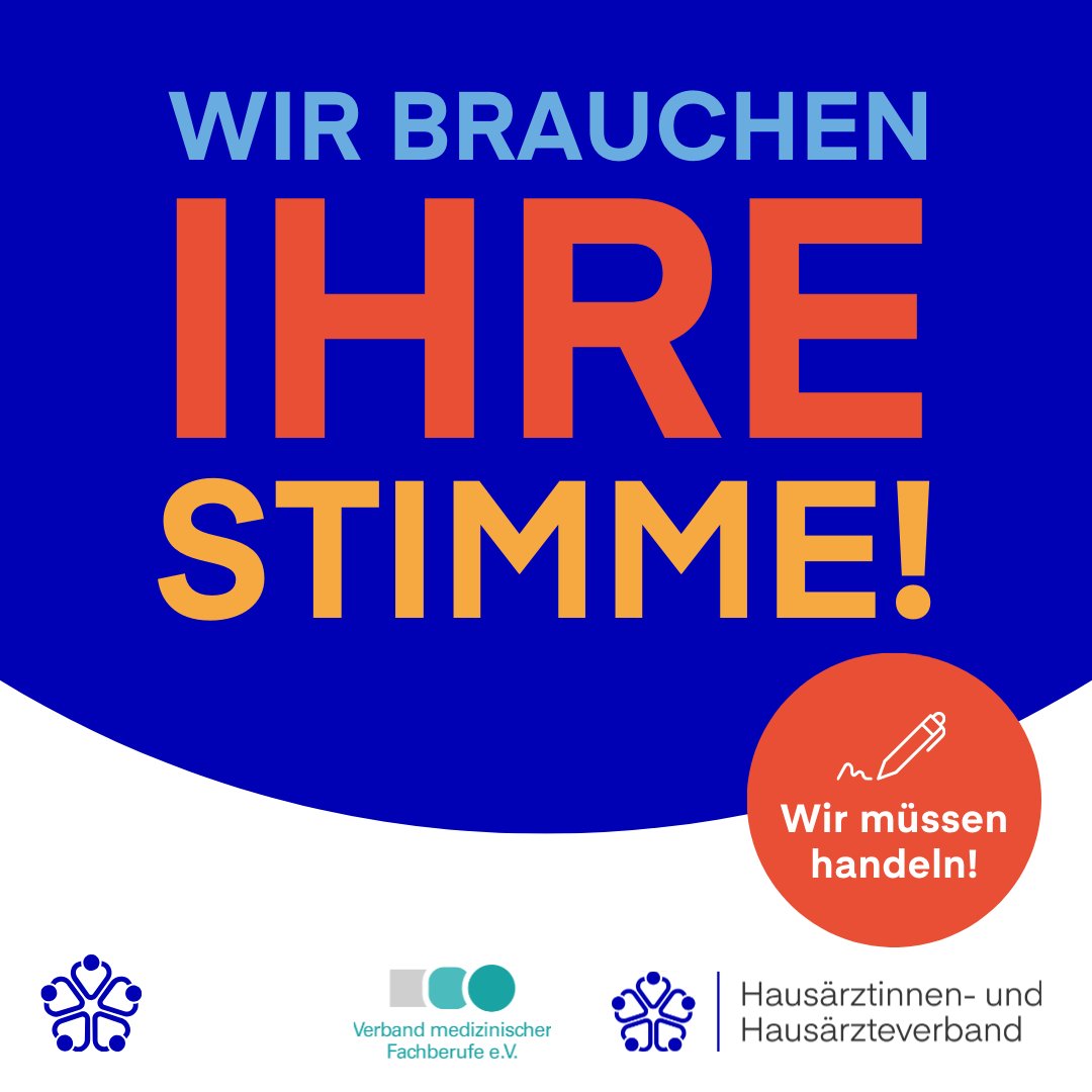 Hausärztinnen- und Hausärzteverband (@haev_aktuell) on Twitter photo HausärztInnen und die Praxisteams kämpfen Seite an Seite für die Rettung der hausärztlichen Versorgung!
Mit einer #Petition machen wir gemeinsam Druck auf die Politik. <a href="/vmfonline/">vmfonline</a> 
Aktuelle Pressemitteilung: haev.de/fileadmin/user…
Infos zur Petition: haev.de/themen/petition HausärztInnen und die Praxisteams kämpfen Seite an Seite für die Rettung der hausärztlichen Versorgung!
Mit einer #Petition machen wir gemeinsam Druck auf die Politik. <a href="/vmfonline/">vmfonline</a> 
Aktuelle Pressemitteilung: haev.de/fileadmin/user…
Infos zur Petition: haev.de/themen/petition