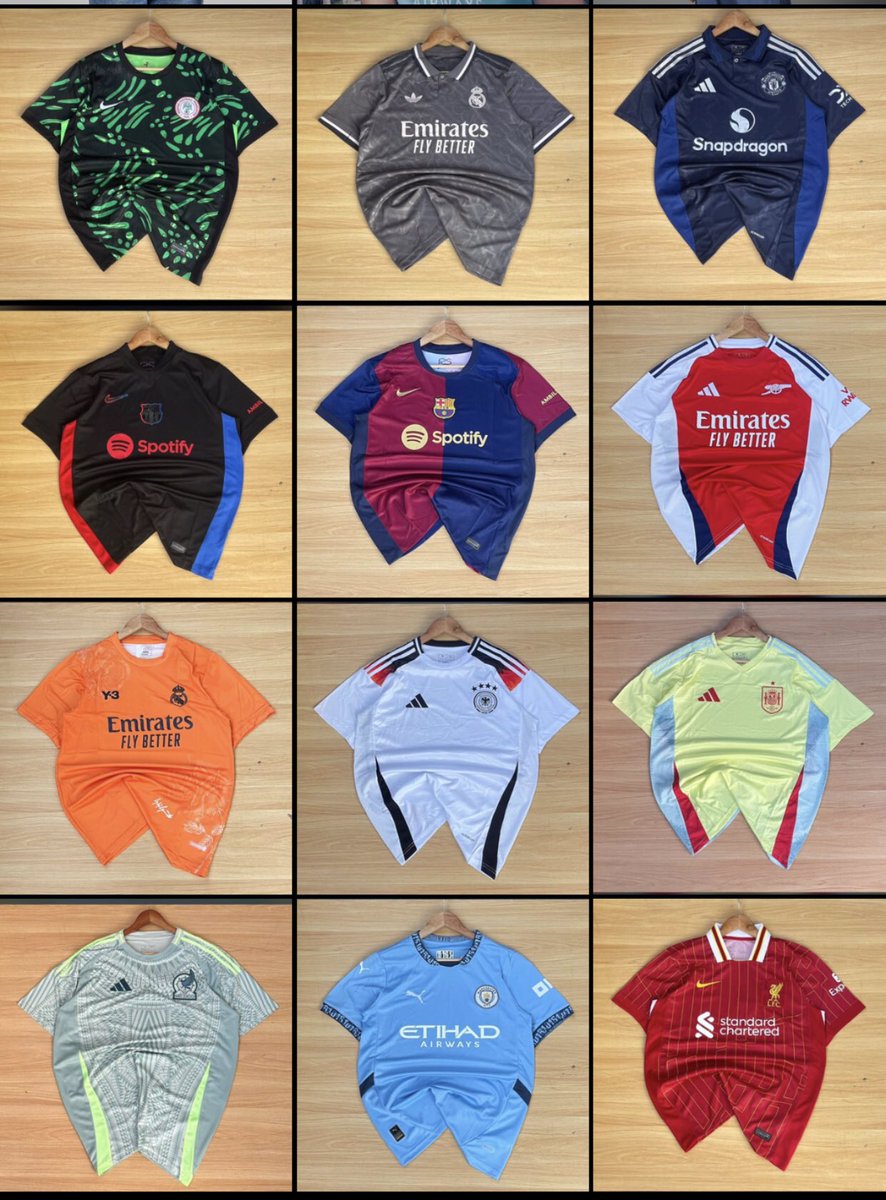 _ar_dey's tweet photo. @kwadwosheldon Jerseys available🛍🛍
Ghc 140
Nationwide delivery 🚚 
0207250543/ 0558103032 https://t.co/zaUQGHSO4P