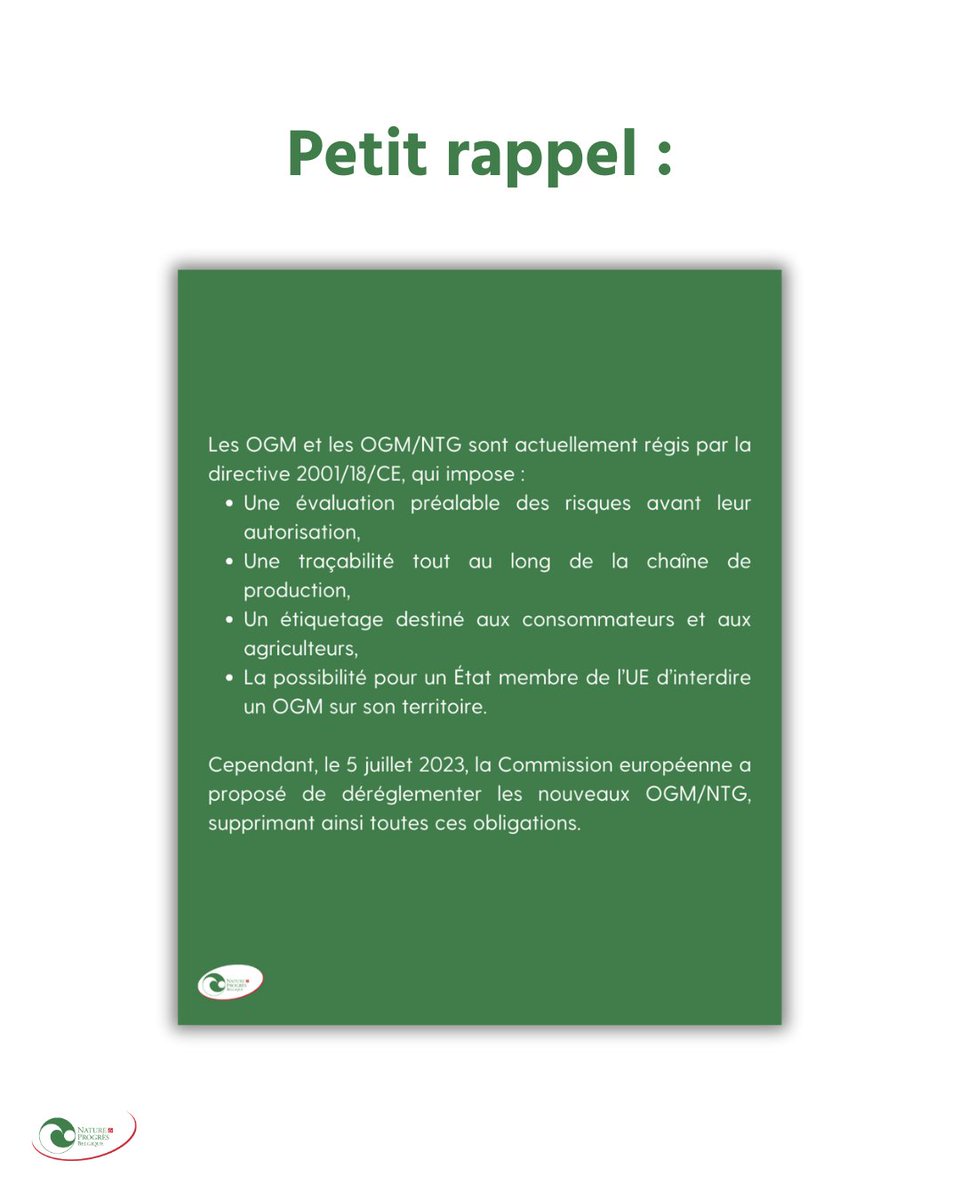 Nature & Progrès Belgique tweet media