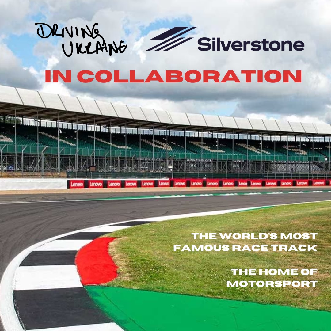 drivingukraine's tweet image. Silverstone X Driving Ukraine ! 🏎️🏁
Silverstone have given us full access to the F1 international circuit for a feature film and we will be heading to Ukraine the next day with £200,000 worth of vehicles and aid: 28 volunteers, 12 vehicles.