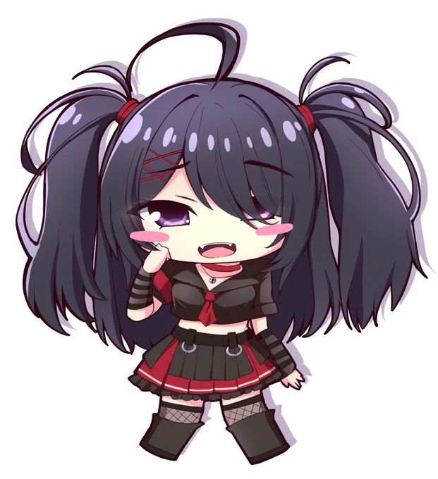 Z11ちゃん 陽キャになり切れない陰キャかわいい シッキー #アズレン #アズールレーン #碧藍航線  #Z11 #SDイラスト 