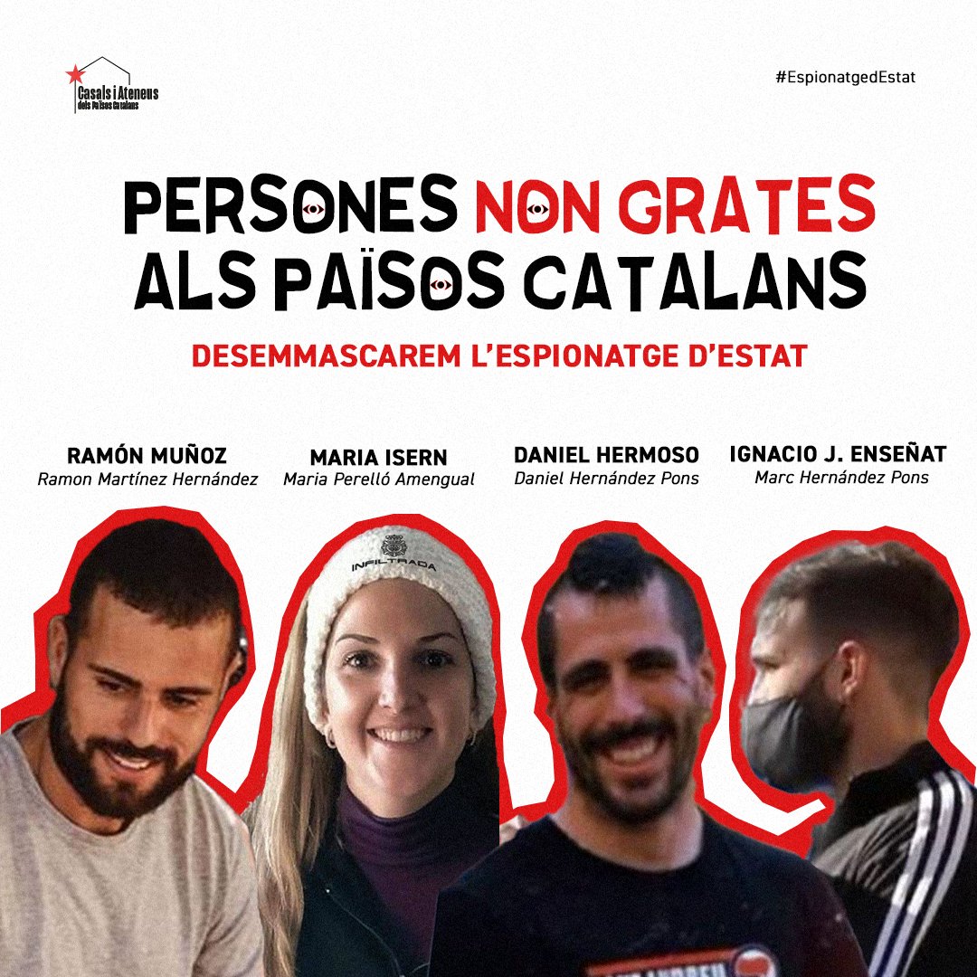 💥De traïdors de classe no en volem, ni als Països Catalans ni enlloc.

Sortim del visionat de diumenge més convençudes dels nostres projectes, que el que estem construint és una alternativa emancipadora pels Països Catalans i que quan ens organitzem la por canvia de bàndol.❤️‍🔥