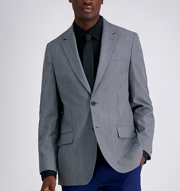 DealsHubz's tweet image. J.M. Haggar™ Houndstooth Windowpane Classic Fit Sport Coat for $240

sovrn.co/quhfi30

#Houndstooth #Windowpane #Classic