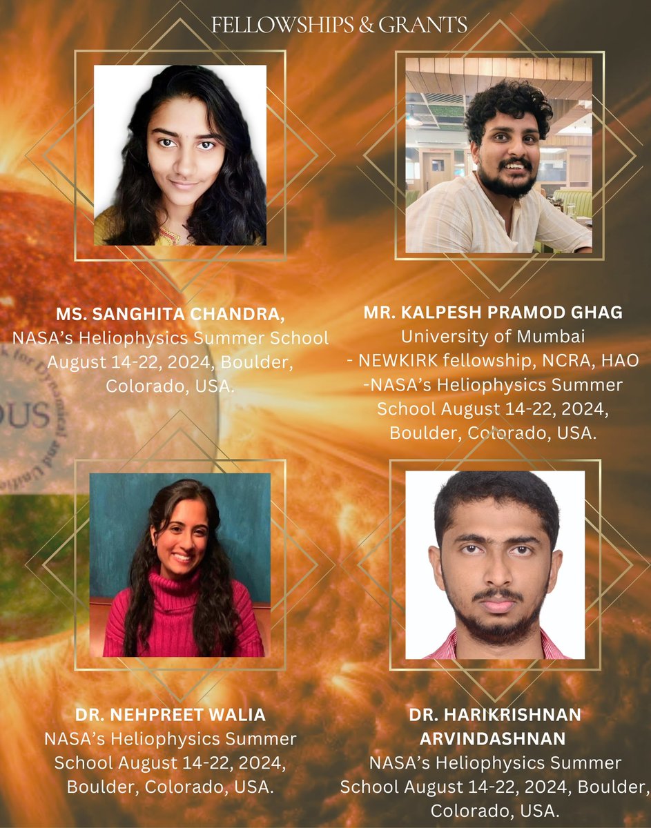 Indus_SolPhy's tweet photo. As we stepped into year #2025...
#teamINDUS is taking a look back & we are proud to extend our heartfelt congratulations for the remarkable achievement of our members in the bygone year...
Kudos to all..๐ซ๐โจ
#SolarPhysics #Science #Community #Congratulations
#HappyNewYear2025 https://t.co/chOiG7dnzZ