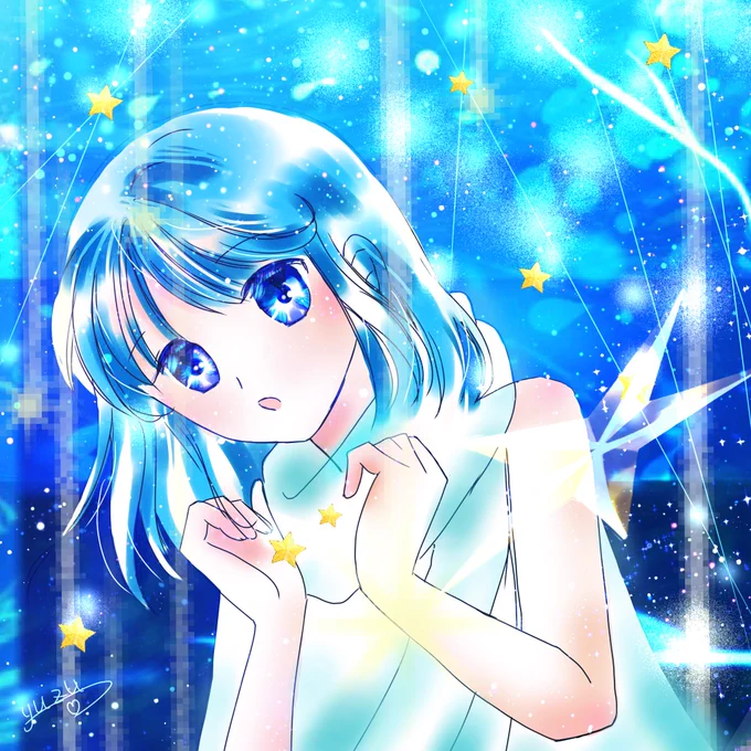 #1月になったのでフォロワーさんに自己紹介しようぜ女の子とか、色々描いてます〜。 