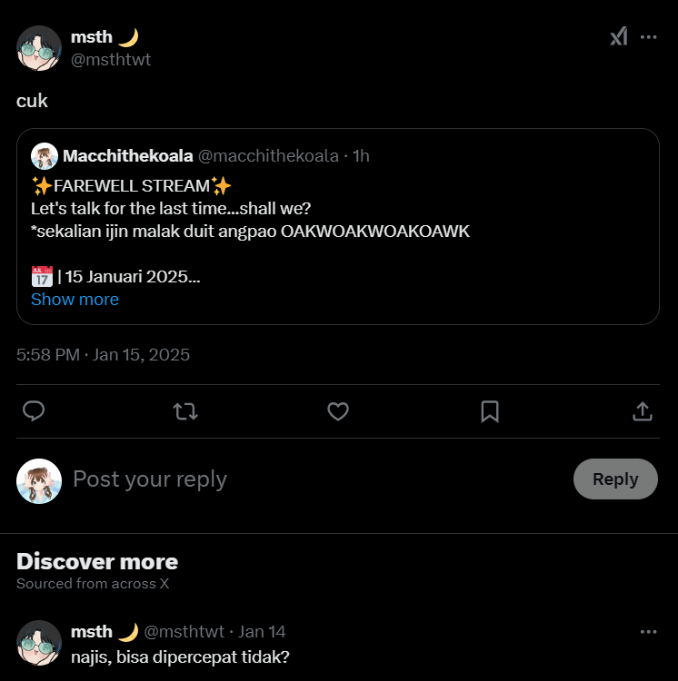 macchithekoala's tweet image. atas bawahnya bertolak belakang gini om