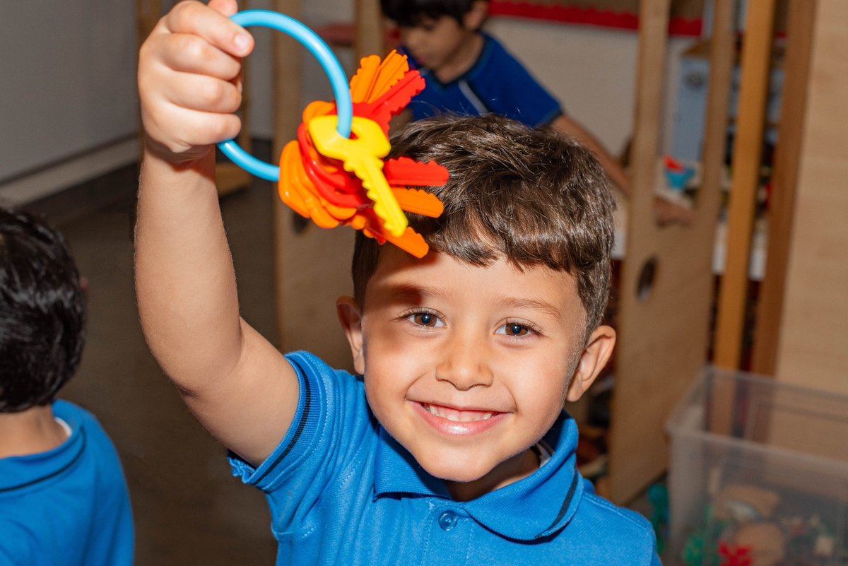 DohaCollege's tweet photo. Our young learner has found the keys to his future at Doha College! Experience our broad and balanced curriculum that enables pupils to achieve their full potential.

Join us on our EYFS &amp; Primary Open Day on 2nd February 2025 at 3:45 pm!

Register here: https://t.co/hTkjeNvQaB https://t.co/sNgmgfEaSd