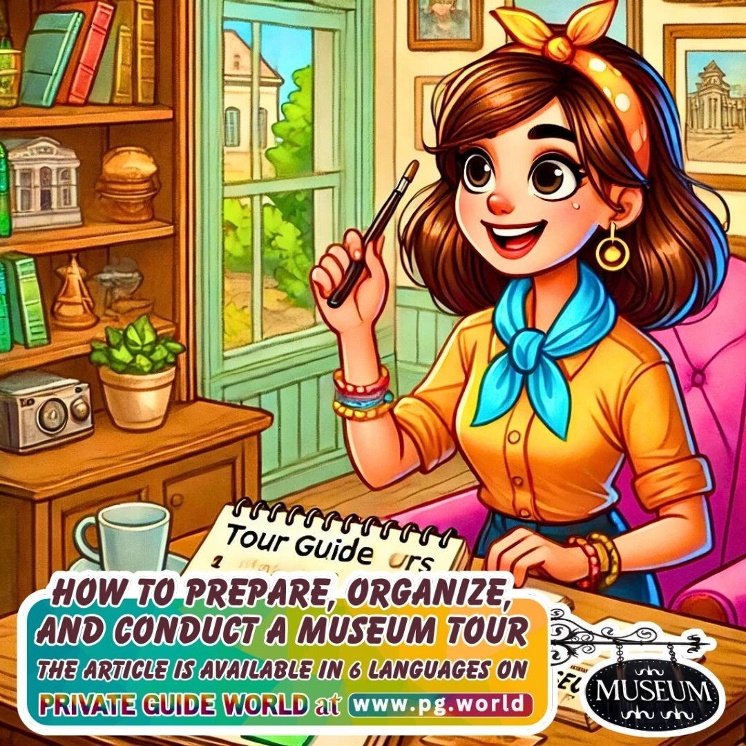 wwwpgworld's tweet image. Curious about leading museum tours? Our comprehensive guide, &quot;How to Prepare, Organize, and Conduct a Memorable Museum Tour,&quot; is designed to help you create unforgettable experiences. Now live in 6 languages on PRIVATE GUIDE WORLD! 👉 pg.world/articles/pepar…
#TourGuideTips