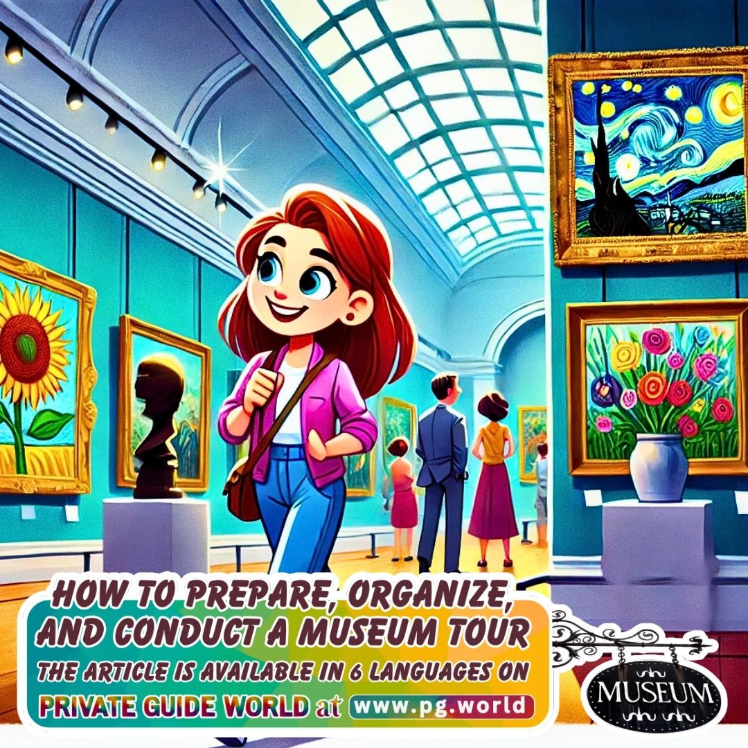 wwwpgworld's tweet image. Curious about leading museum tours? Our comprehensive guide, &quot;How to Prepare, Organize, and Conduct a Memorable Museum Tour,&quot; is designed to help you create unforgettable experiences. Now live in 6 languages on PRIVATE GUIDE WORLD! 👉 pg.world/articles/pepar…
#TourGuideTips