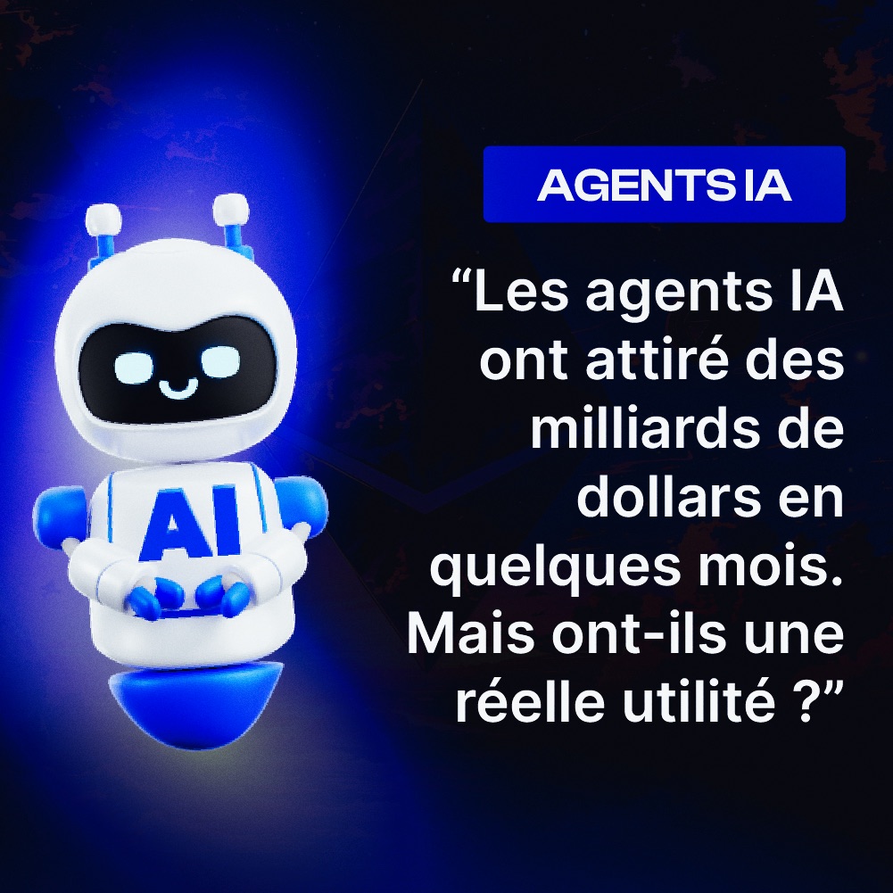 📆 Quels narratifs crypto vont ryhtmer 2025 ? Sans aucun doute, les agents  IA vont animer les prochains mois si leur capitalisation continue de  croître à cette vitesse. Et la DeFAI arrive
