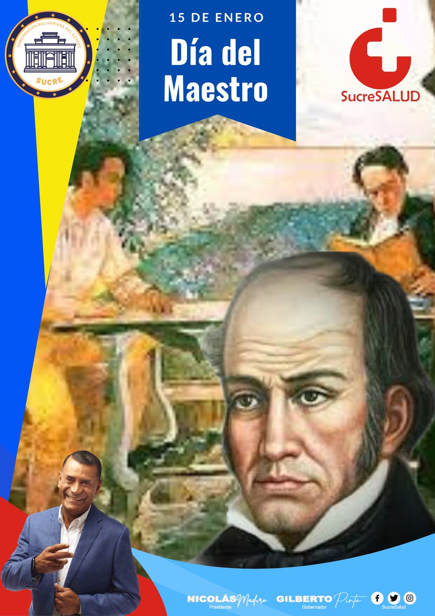 Felicitamos a  las maestras y maestros en su día, mujeres y hombres que se dedican diariamente a formar al ciudadano de bien con valores y principios. Educadores de la Patria, que llenan de esperanza y sabiduría el corazón y la mente de nuestros niños y niñas.