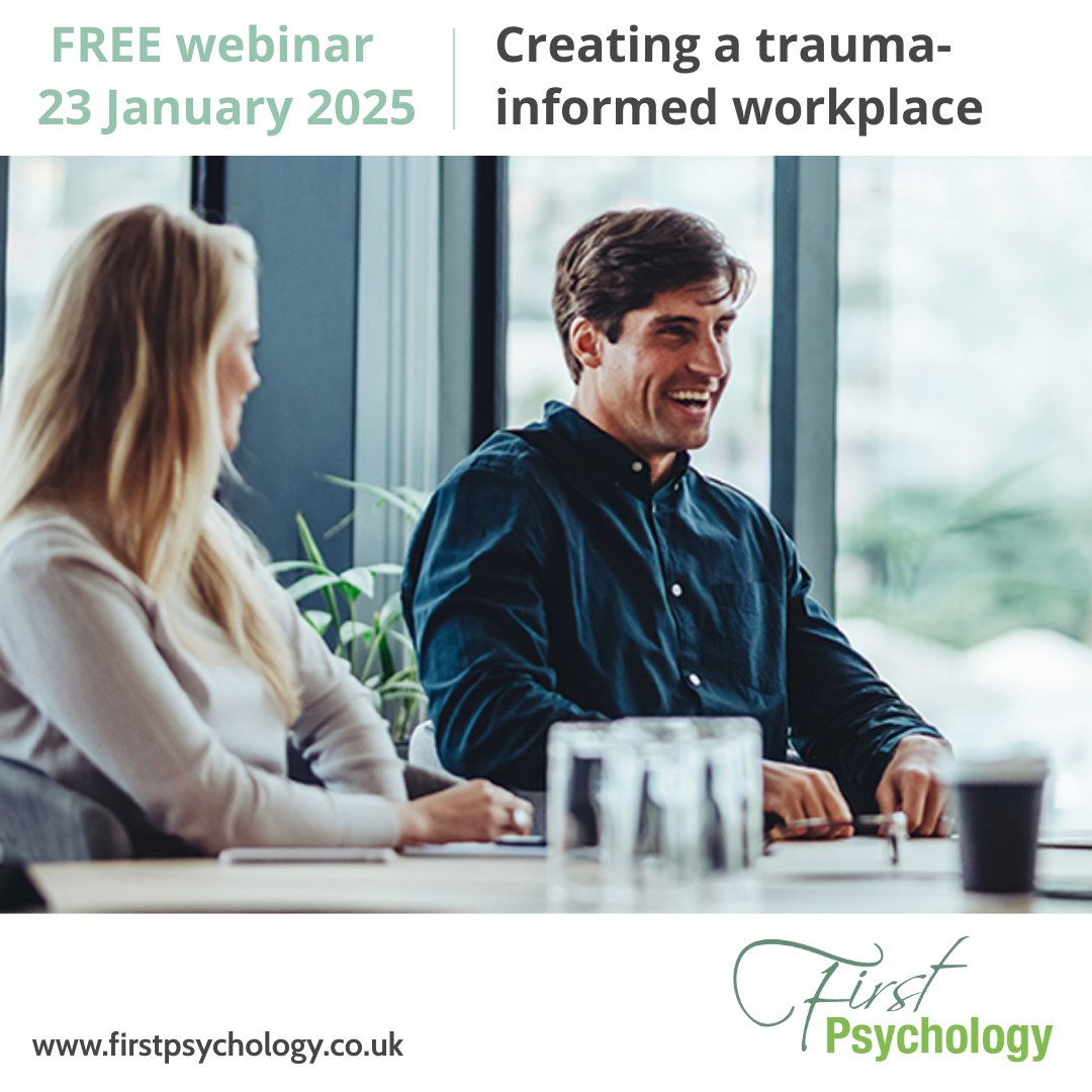 FP_Assistance's tweet photo. Find out more and book your place today to join us for our free webinar on creating a trauma-informed workplace. https://t.co/yJpiZwORgi
#traumainformed #wellnessatwork #WorkPlaceCulture https://t.co/PhLcqkiEri