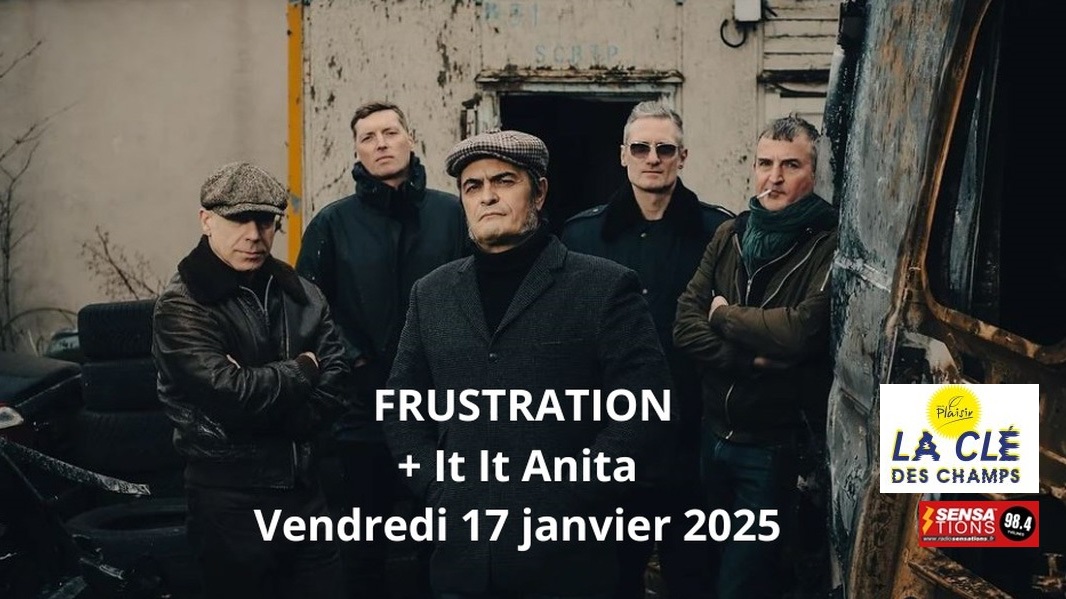 VannierPascal's tweet image. La CLÉ DES CHAMPS #Plaisir ouvre l'année 2025 sur une programmation punk noise rock de grande classe !
FRUSTRATION + It It Anita en #concert le
Vendredi 17 janvier 2025
INFOS &amp;amp; réservation sur #RadioSensations &amp;gt; buff.ly/4jskYEO