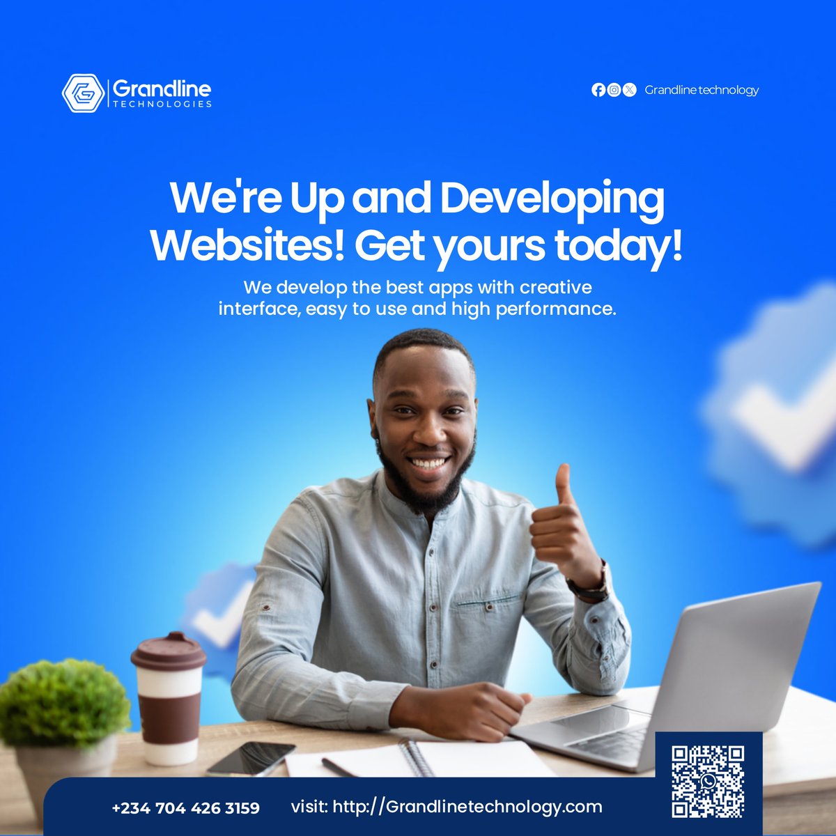 GrandlineU's tweet photo. We're Up and Developing Websites! Get yours today!
We develop the best apps with creative interface, easy to use and high performance.
.
.
.
.
.

#creatives #contentcreator #creativedesigner #artlover #graphicdesigner #designer #designtalks #designerslifestyle https://t.co/u27lbhxD7r