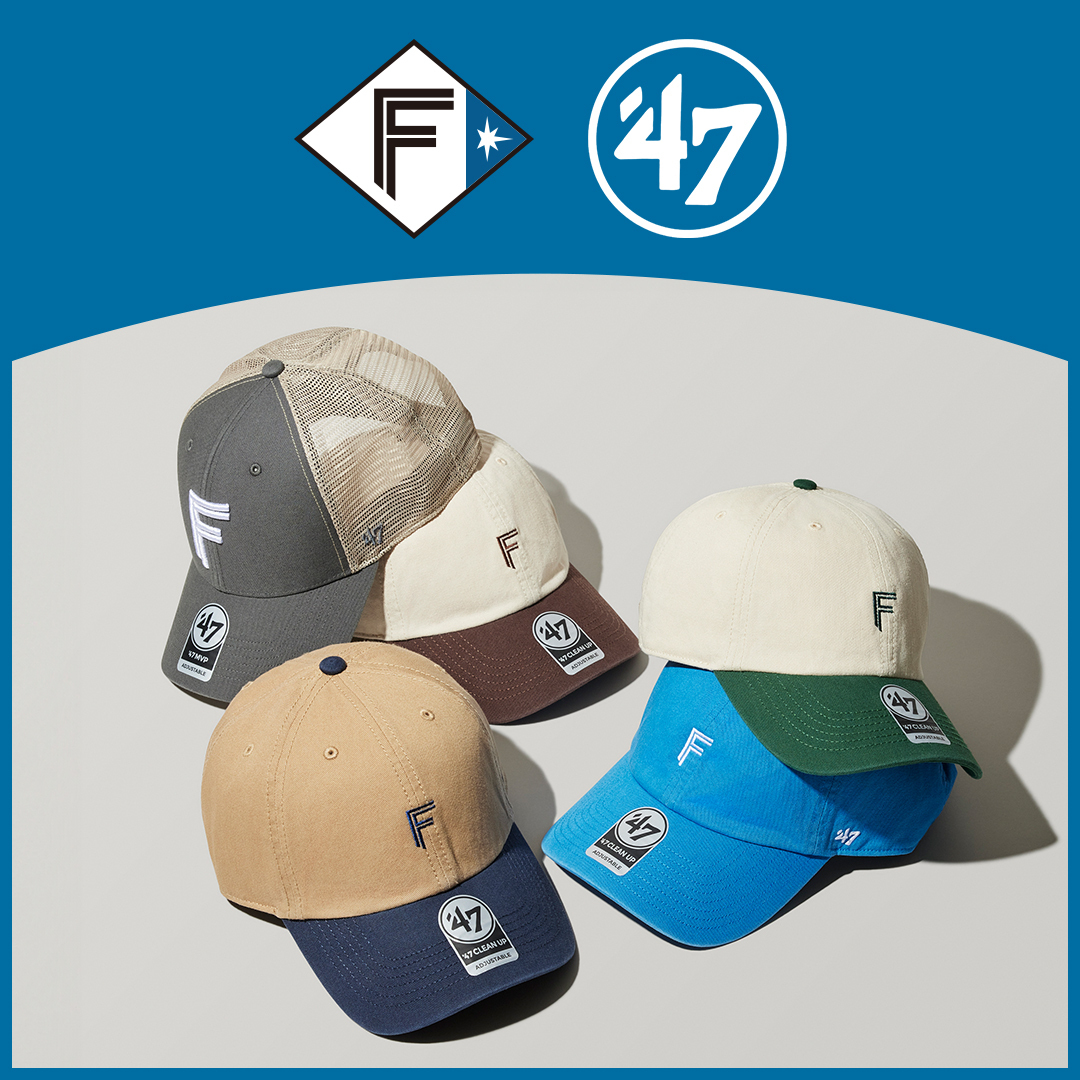 沖縄キャンプの応援におすすめ🌺 '47キャップ好評販売中