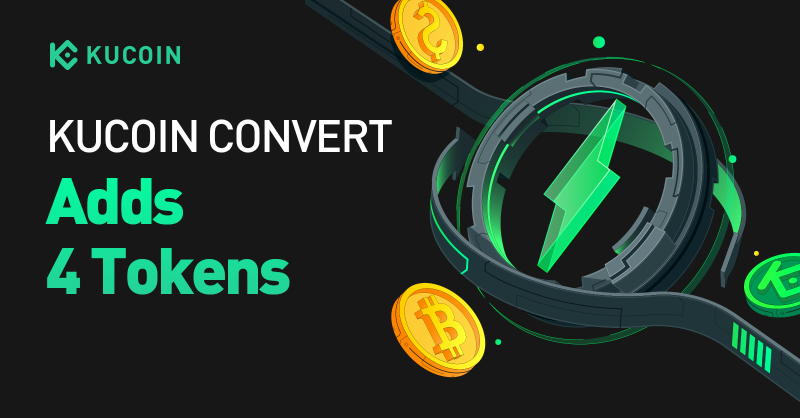 kucoincom's tweet photo. #KuCoin Convert Adds $AIPUMP, #MORPHO, #ZEREBRO and #GRIFFAIN