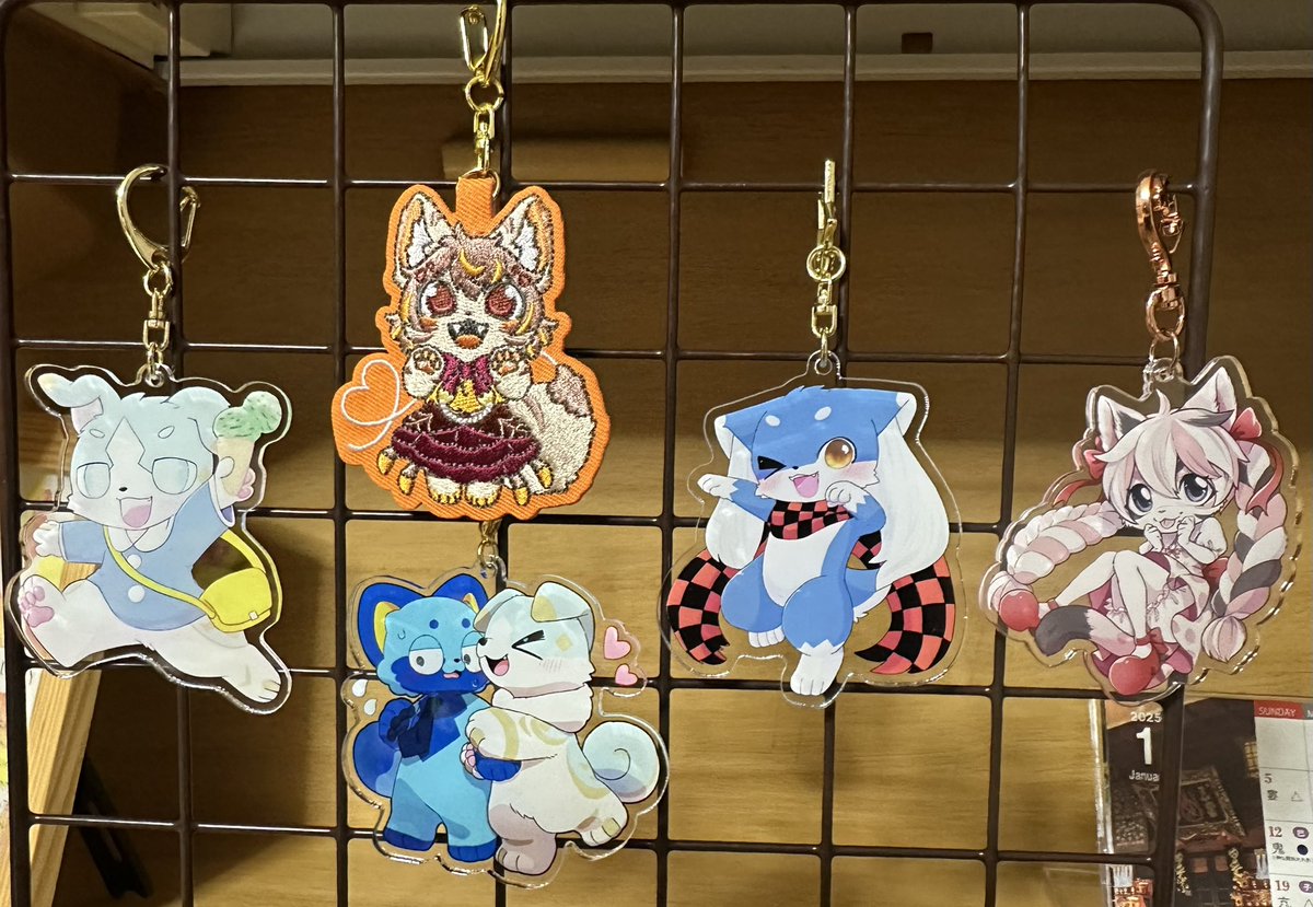 JMoFでの戦利品を飾ってみた❣️
癒される〜╰(*´︶`*)╯♡
#JMoF2025