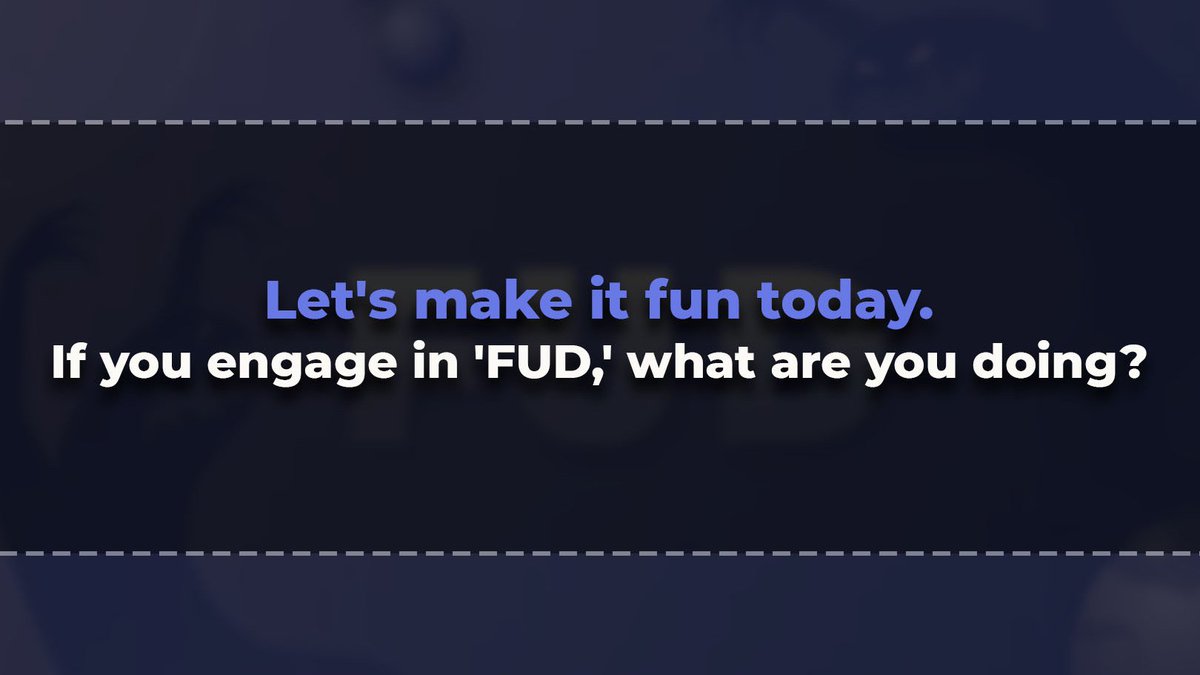 btcblockchain_'s tweet photo. What does ‘FUD’ mean in crypto? 🤔
Hint: It’s something you don’t want to spread. 😅
Drop your guesses below and let’s keep the positivity alive! 
#FUD #BlockchainRevolution #CryptoNews  #cryptomarket #HODL #CryptoCommunity https://t.co/4mTXGeqMxB