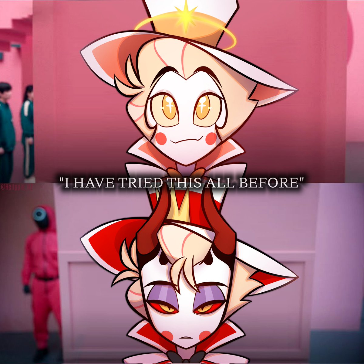 Hellpple_HZ's tweet photo. #HazbinHotelLucifer https://t.co/eAmZC81jCe