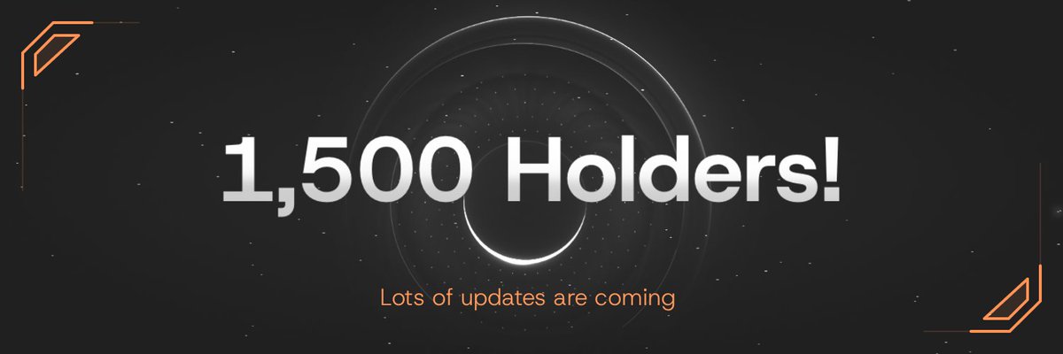 It's been 14 hours since the launch of $ORAC

Our community has already grew to 1,500 holders!

We have so much ahead of us — stay tuned! 🔥✨