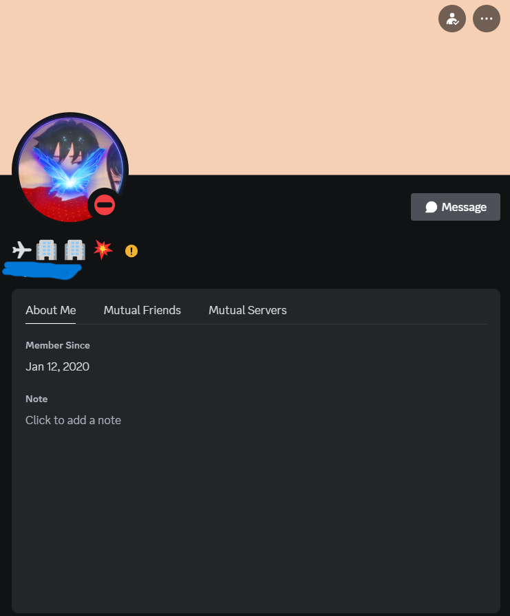Yall, I know it's like 6:17 in the morning. I woke up not too long ago.  I just got on discord and happened to see this. I don't if this person was trying to be funny, but that shit is fucking evil as hell and not joke around about it those emojis is foul asf